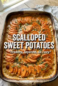 Scalloped Sweet Potatoes