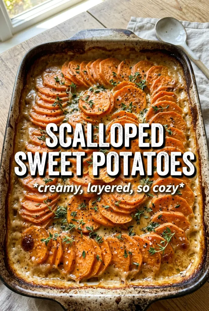 Scalloped Sweet Potatoes