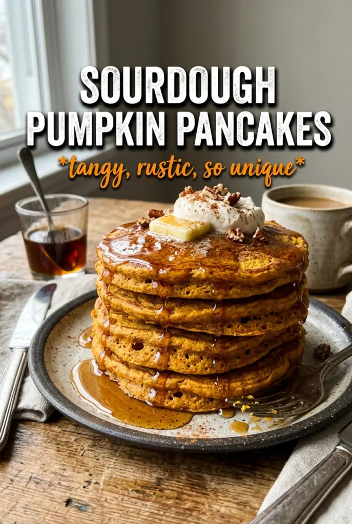 Sourdough Pumpkin Pancakes