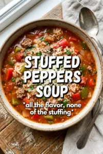 Stuffed Peppers Soup
