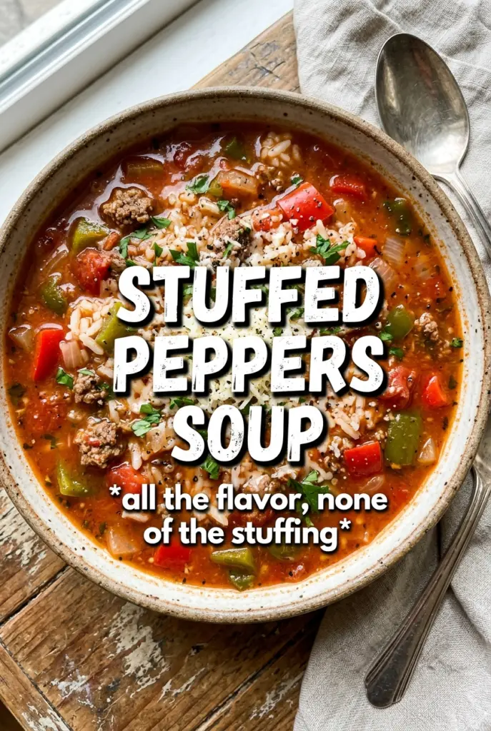 Stuffed Peppers Soup
