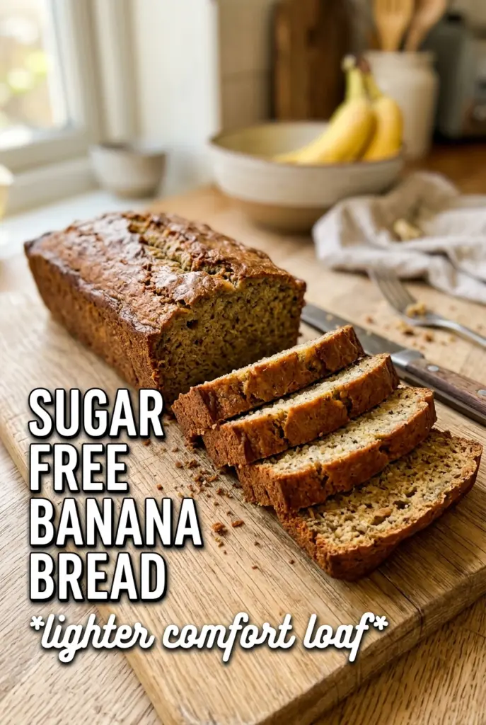 Sugar Free Banana Bread