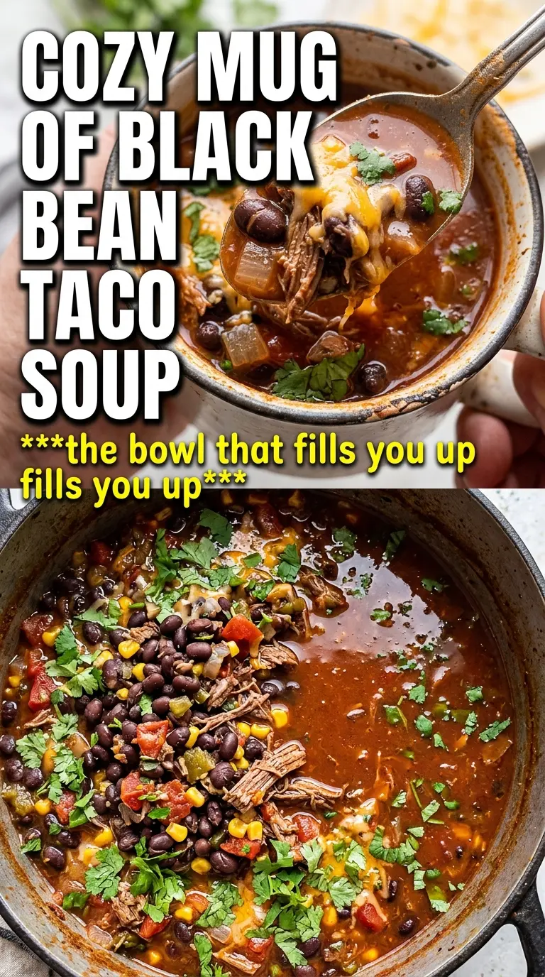 Taco Soup With Black Beans bold Tex-Mex