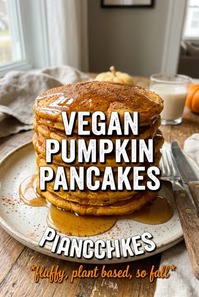 Vegan Pumpkin Pancakes