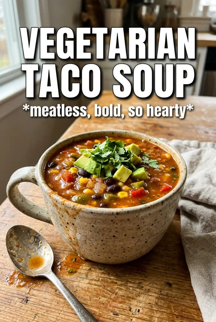 Vegetarian Taco Soup