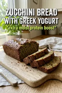Zucchini Bread with Greek Yogurt