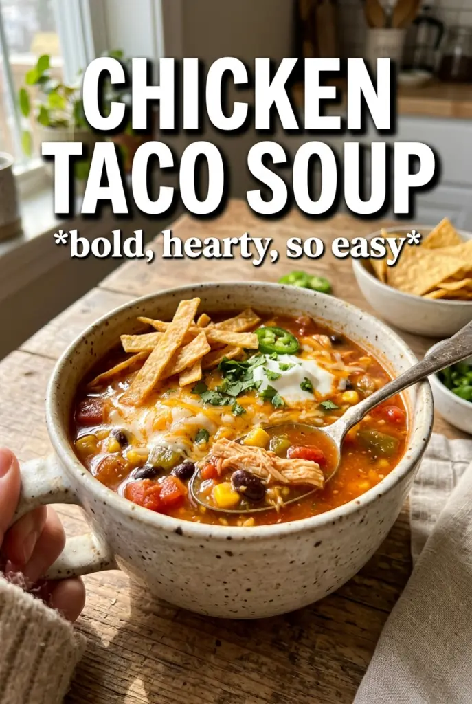 Chicken Taco Soup