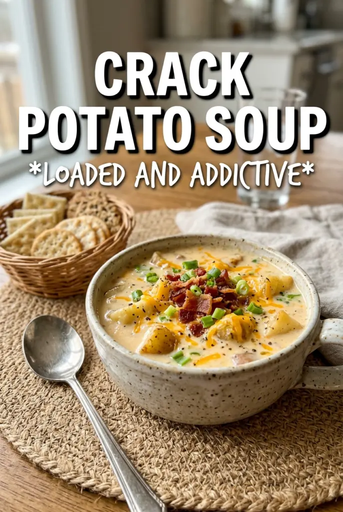 Crock Pot Crack Potato Soup