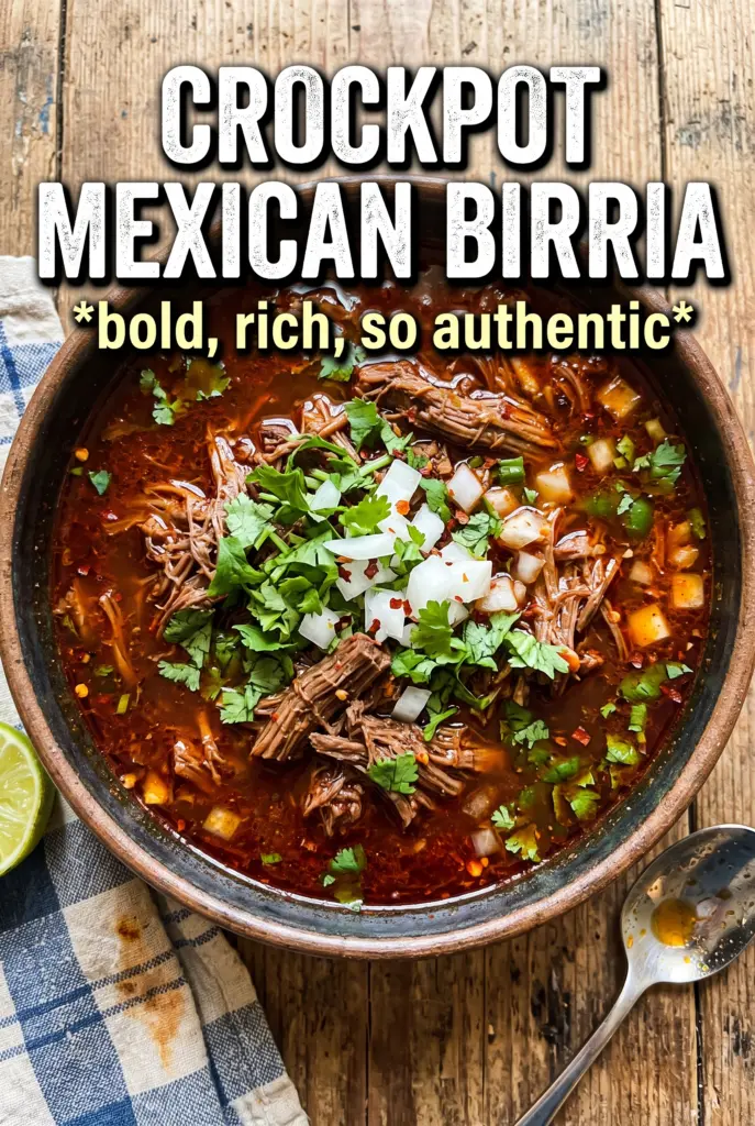 Crockpot Mexican Birria