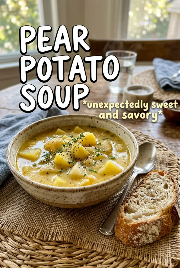 Pear Potato Soup