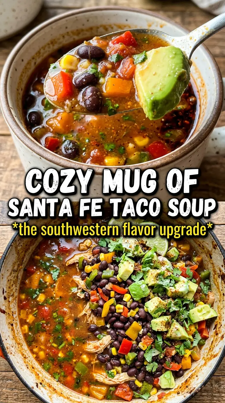 Santa Fe Taco Soup hearty Tex-Mex