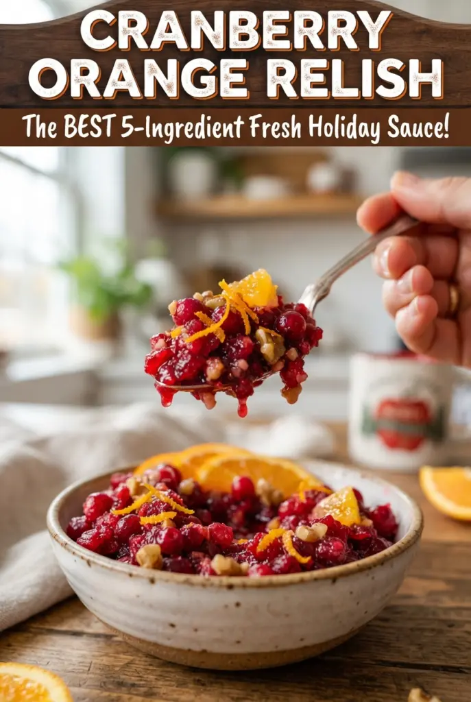 Cranberry Orange Relish
