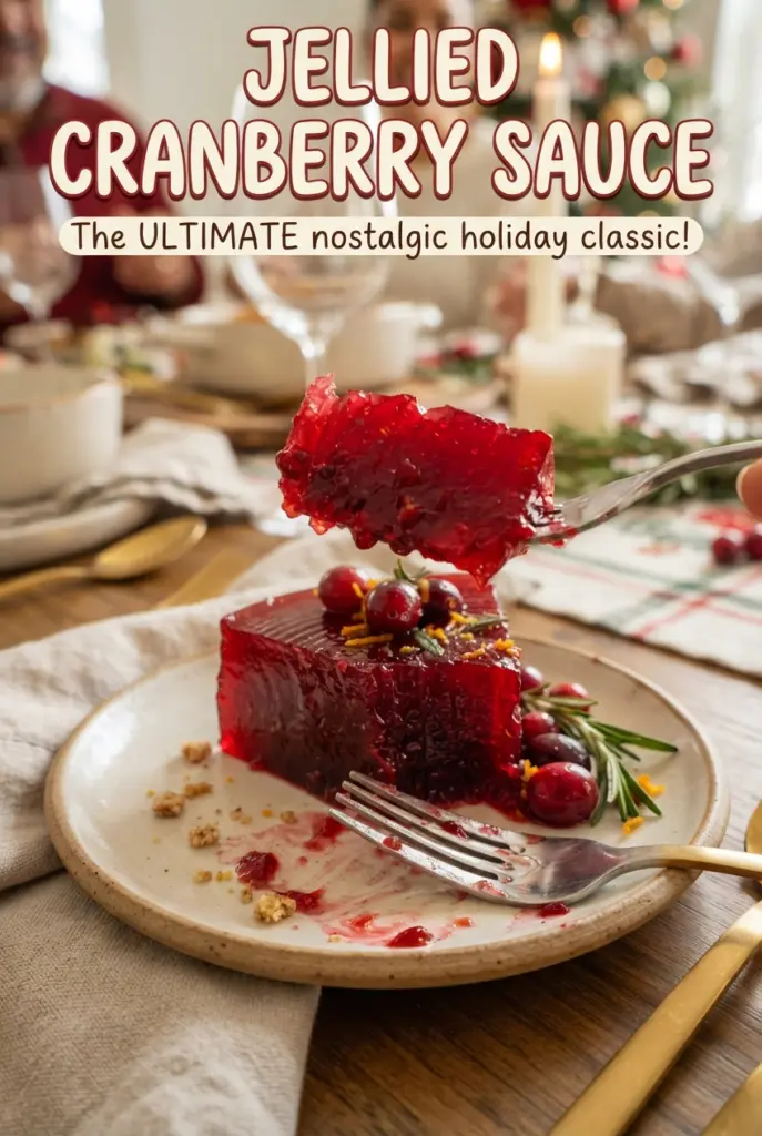 Jellied Cranberry Sauce