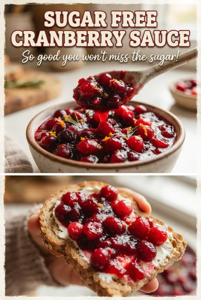 Sugar Free Cranberry Sauce